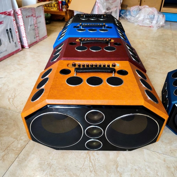 Loa xách tay V-225 D18 - Loa karaoke 18 đường tiếng [BH 12 tháng]