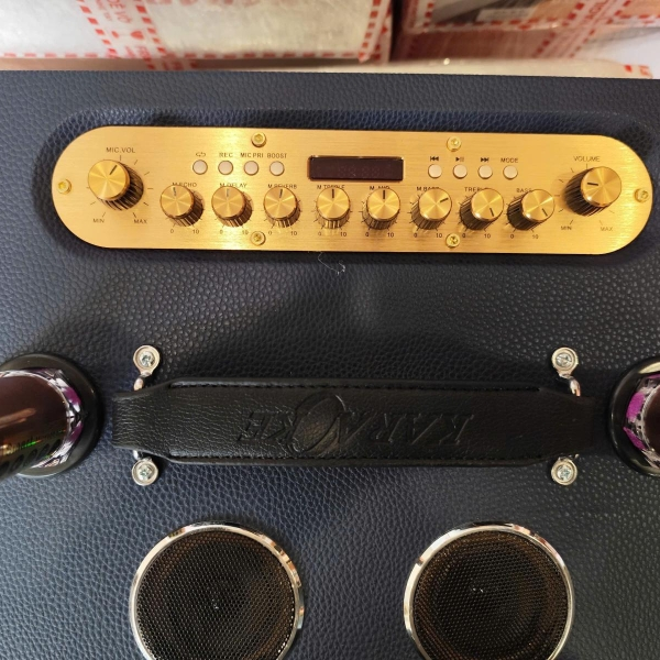 Loa xách tay V-220 D18 - Loa karaoke 18 đường tiếng, 2 bass 20cm [BH 12 tháng]