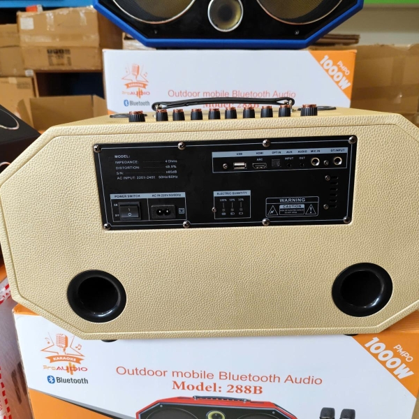 Loa xách tay V-220 D16 - Loa karaoke 2 bass 20 16 đường tiếng [BH 12 tháng]