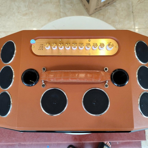 Loa Karaoke Xách Tay V-220 D20 – Công Suất Lớn – Bass Đôi 20cm – 20 Đường Tiếng