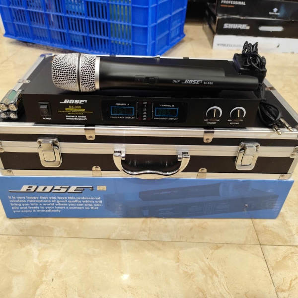 Micro Bose BS8888, Micro Không Dây Có Đầu Thu