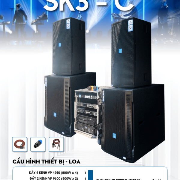 COMBO SỰ KIỆN SK3 - HỆ THỐNG SỰ KIỆN CHUYÊN NGHIỆP