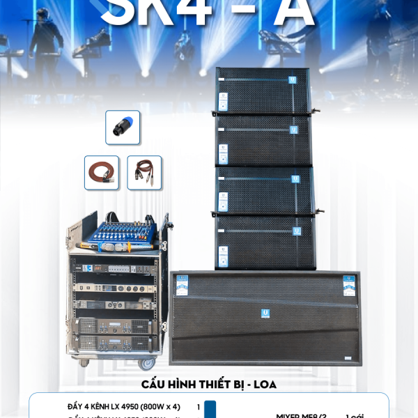 COMBO SỰ KIỆN SK4 - HỆ THỐNG SỰ KIỆN CHUYÊN NGHIỆP