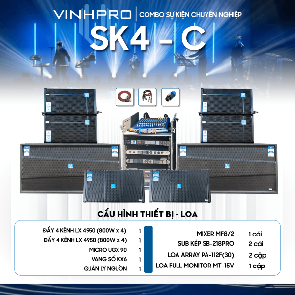 COMBO SỰ KIỆN SK4 - HỆ THỐNG SỰ KIỆN CHUYÊN NGHIỆP