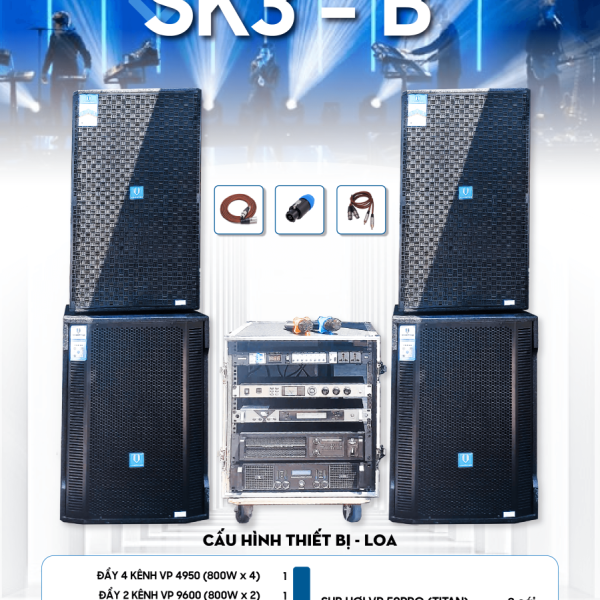 COMBO SỰ KIỆN SK3 - HỆ THỐNG SỰ KIỆN CHUYÊN NGHIỆP
