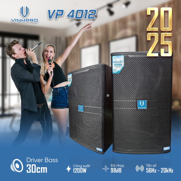 Loa Full VINHPRO V4012 - Bass 30