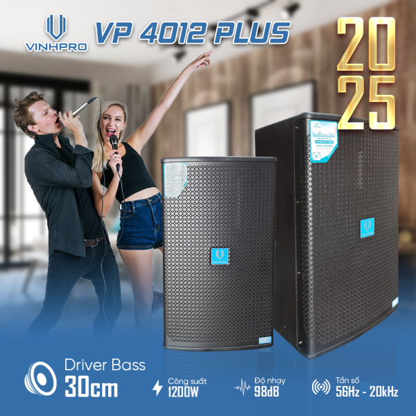 Loa Full VINHPRO V4012 Plus - Bass 30