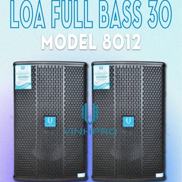 Loa Full VINHPRO V8012 - Bass 30
