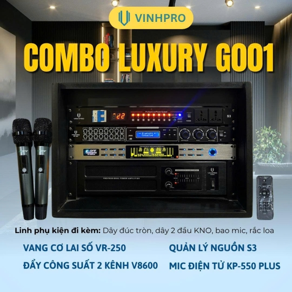 COMBO ÂM THANH - COMBO LUXURY G001
