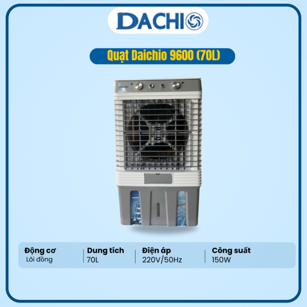 QUẠT ĐIỀU HÒA DAICHIO 9600 (70L)