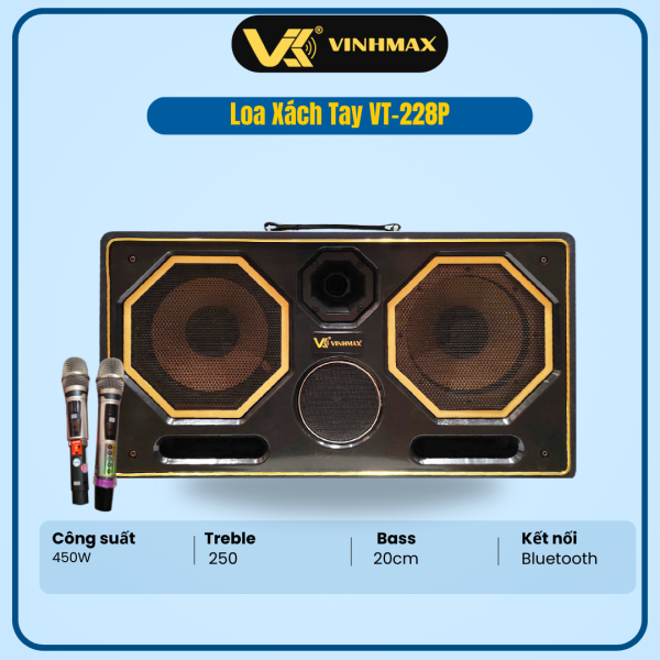 LOA XÁCH TAY VINHMAX VT-228P