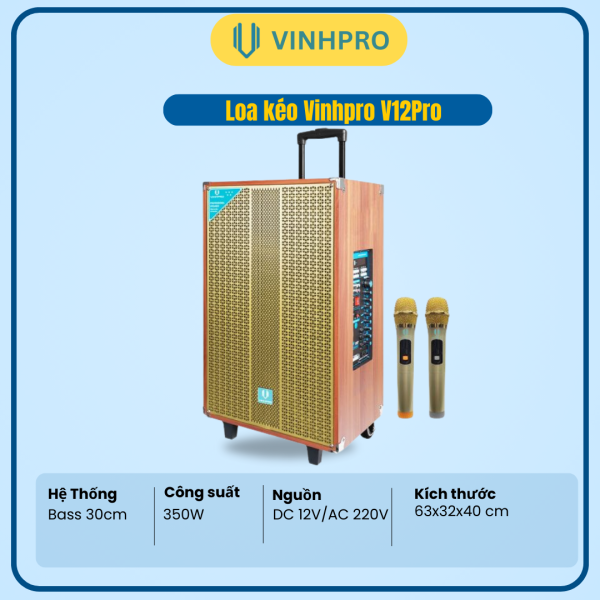 LOA KÉO VINHPRO V12PRO