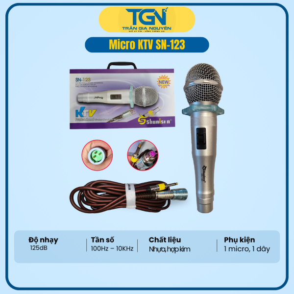MICRO KHÔNG DÂY SHUNISON KTV SN-123