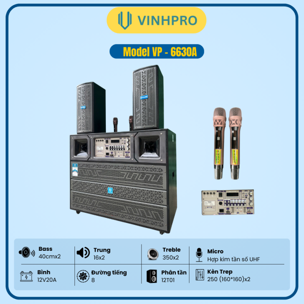 LOA BÌNH VINHPRO VP-6630A