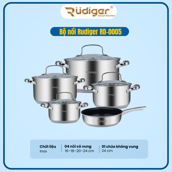 BỘ NỒI RUDIGER RD-0005
