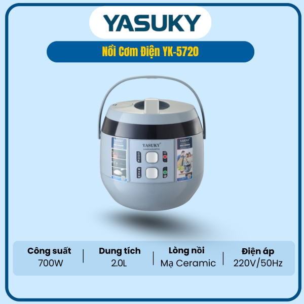 NỒI CƠM ĐIỆN YASUKY YK-5720