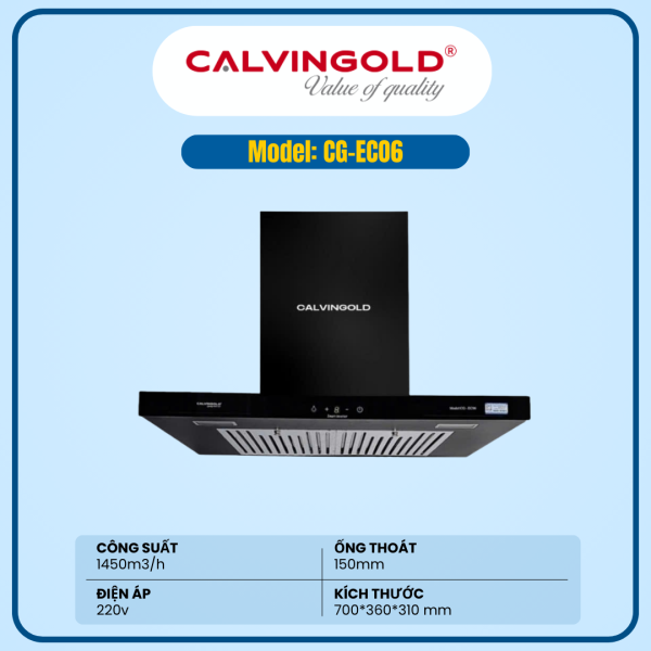 MÁY HÚT MÙI CALVINGOLD CG-ECO6