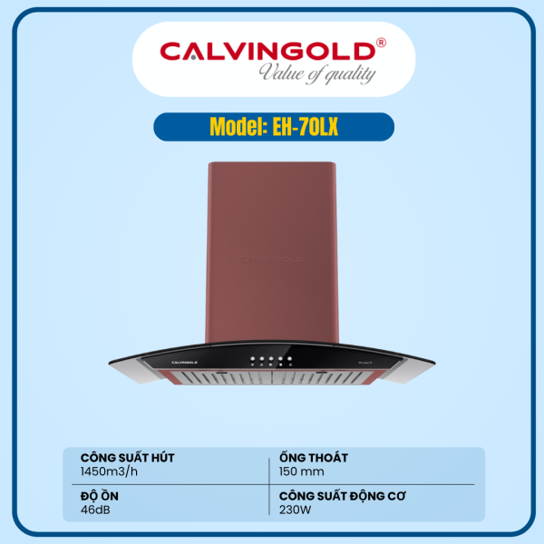 MÁY HÚT MÙI CALVINGOLD EH-70LX