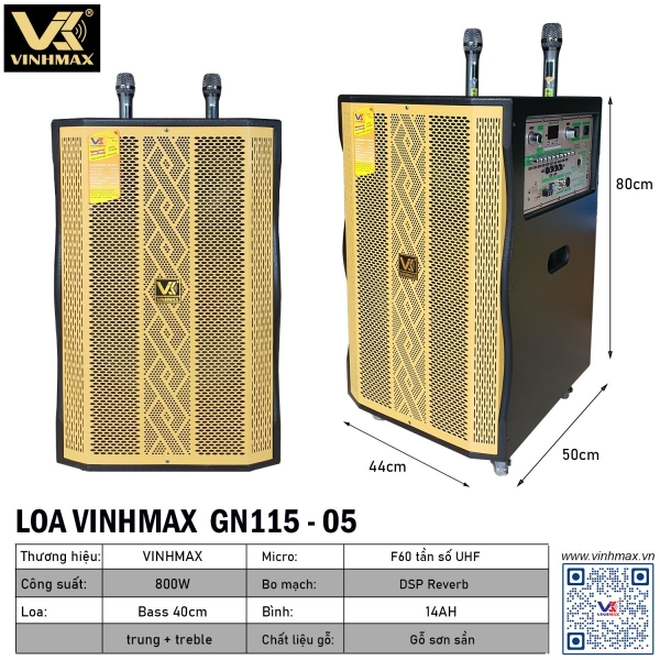 Loa bình VINHMAX GN115-05