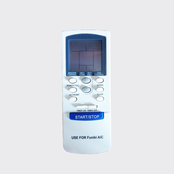 Remote điều hòa FUNIKI (Mẫu 2/ Nút xanh)