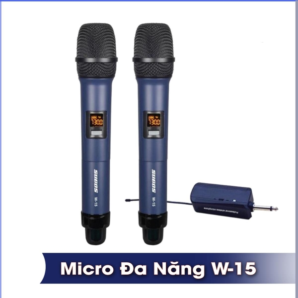 Micro VinhPro W-15 - Micro không dây đa năng (2 MIC)