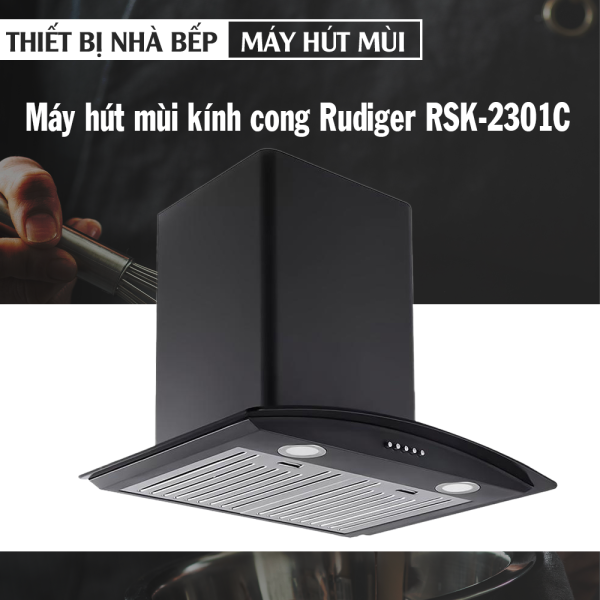 Máy hút mùi kính cong Rudiger RSK-2301C