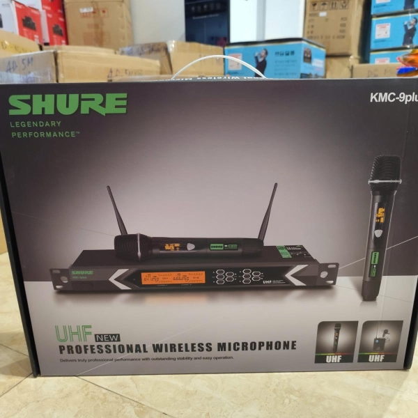 Micro Shure KMC9 Plus - Micro không dây có bộ thu