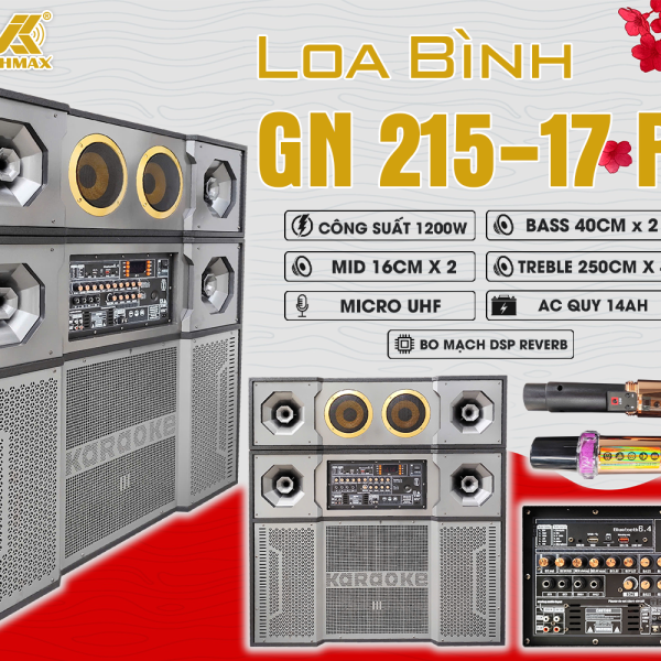 Loa bình VINHMAX GN215 – 17PRO