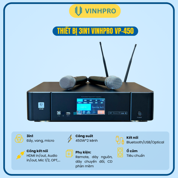 THIẾT BỊ 3IN1 VINHPRO VP-450