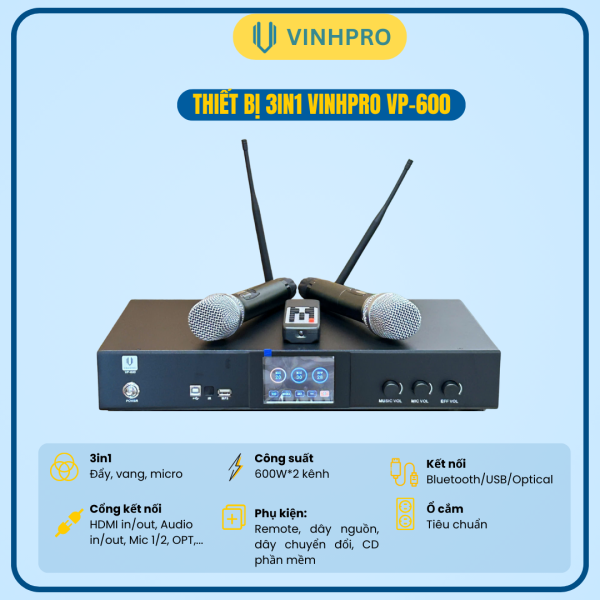 THIẾT BỊ 3IN1 VINHPRO VP-600