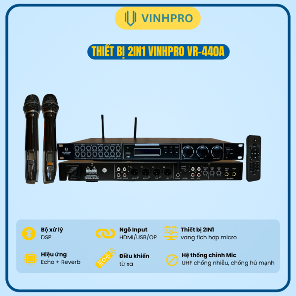 THIẾT BỊ 2IN1 VINHPRO VR-440A
