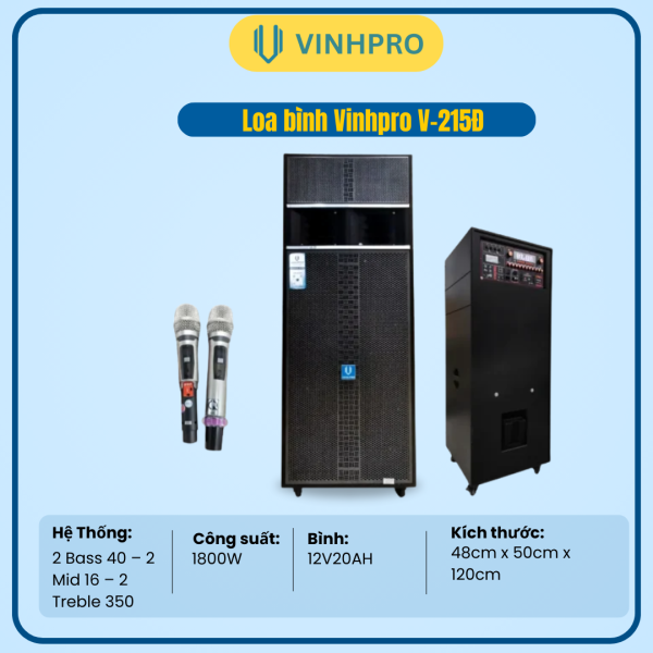 LOA BÌNH VINHPRO V-215Đ