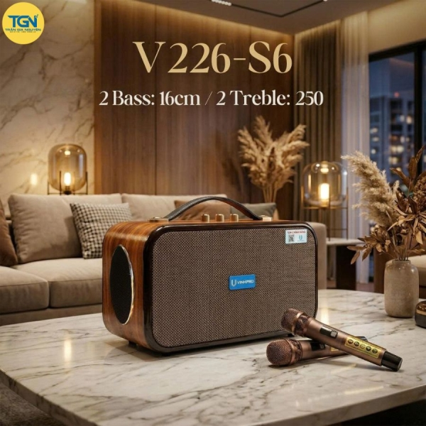 LOA XÁCH TAY VINHPRO V226-S6