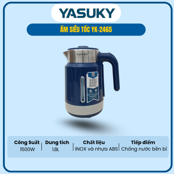 ẤM SIÊU TỐC YASUKY YK-2456